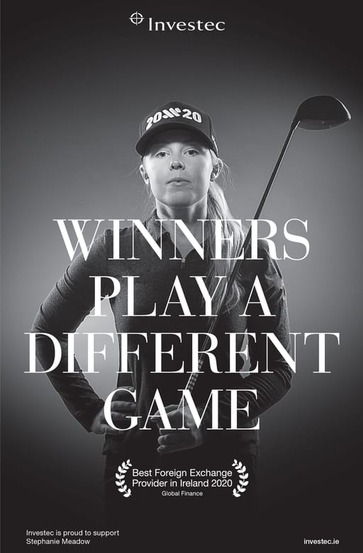 Winners Play a Different Game - Investec Best Foreign Exchange provider in ireland 2020