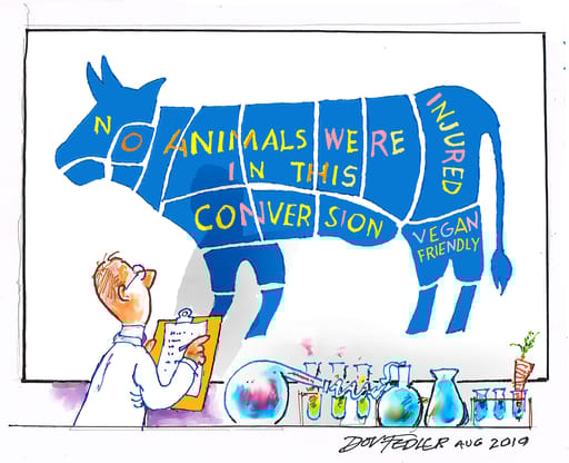 Meaty cartoon