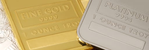 Gold and platinum plates