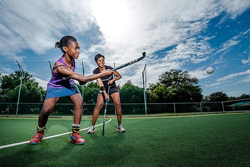 Skills training with current and ex SA national players like Sulette Damons