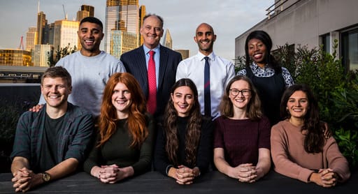Social entrepreneurs who joined Investec's Beyond Business programme in 2018