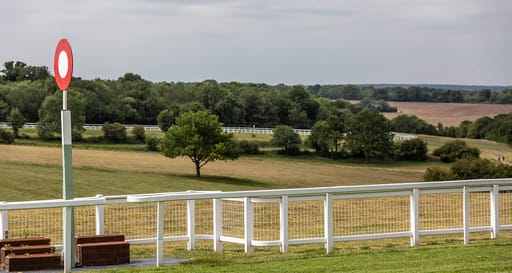 Epsom Downs finish line
