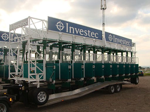 Starting gates at Epsom