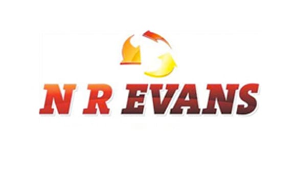 NR Evans logo