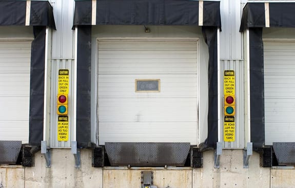 lorry loading bay