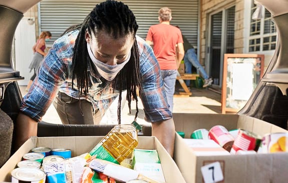Investec food bank initiatives