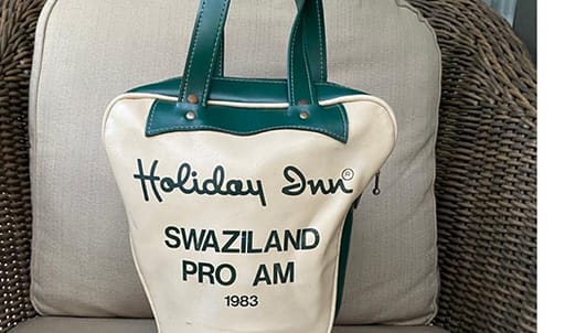 Royal Swazi pro am bag from 1983