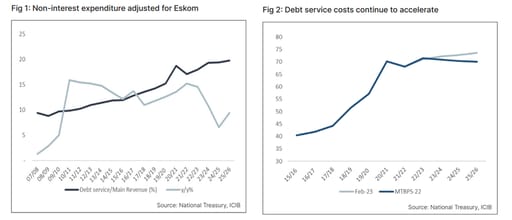 eskom expenditure graph