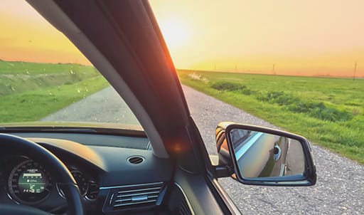 car wing mirror