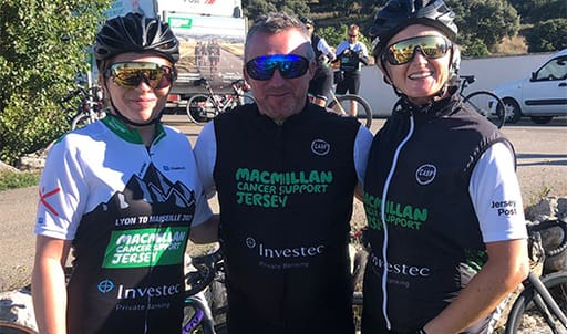 MacMillan Jersey Cycle challenge