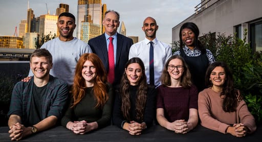Social entrepreneurs who joined Investec's Beyond Business programme in 2018