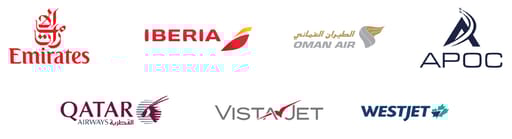 Logos of companies