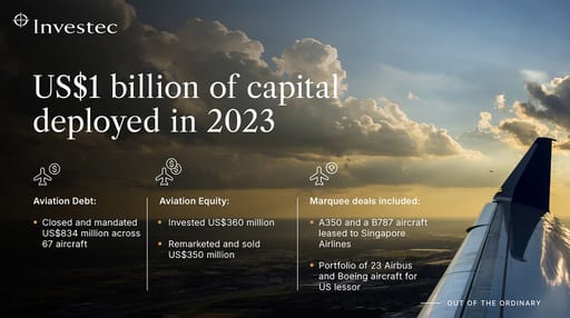 Investec Aviation 2023 review