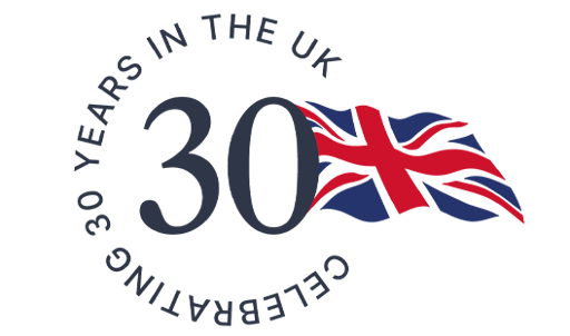 Celebrating 30 years in the UK