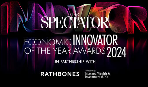 The logo of the Spectator Economic Innovator of the Year Awards