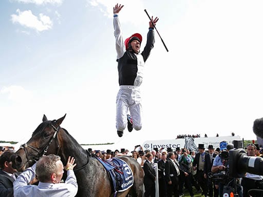 Frankie Dettori's flying dismount