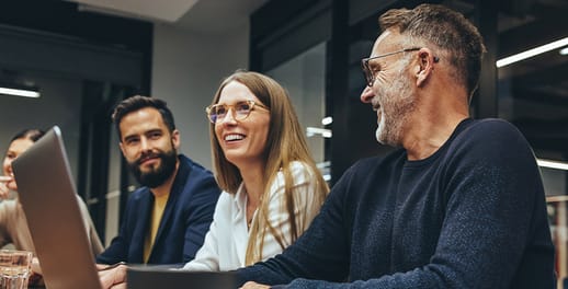 business people with laptop