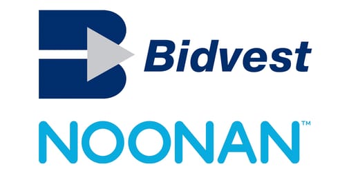 Bidvest and Noonan logos