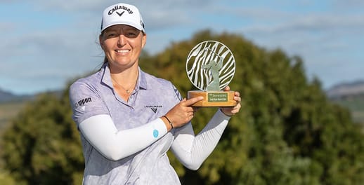 Delacour Investec SA Women's Open winner in 2025