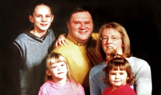 Trevor Gatfield and family