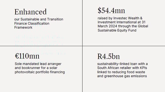 Sustainable finance