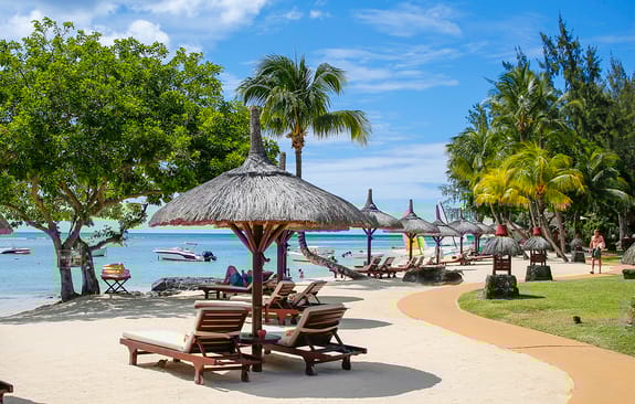 Turtle Bay, Mauritius beach image