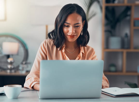 Woman on laptop