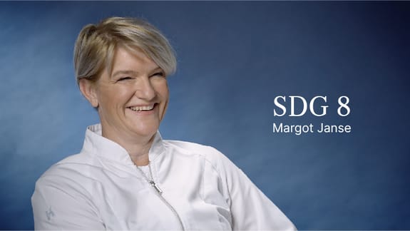 SDG 8 Decent work and economic growth: Margot Janse
