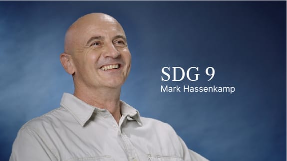SDG 9 Industry, innovation and infrastructure: Mark Hassenkamp