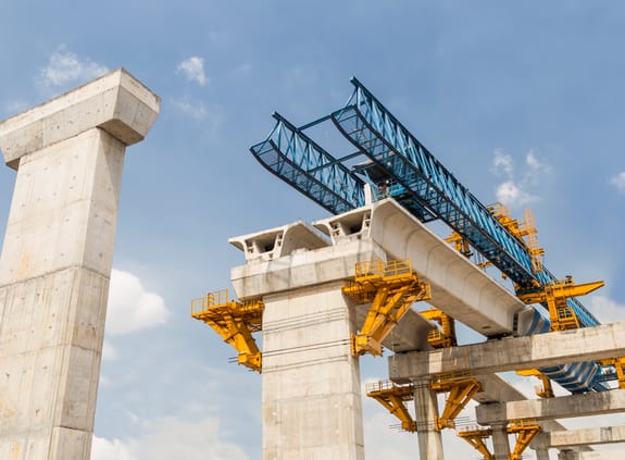 Construction of a bridge