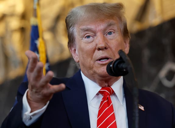 US President Donald Trump