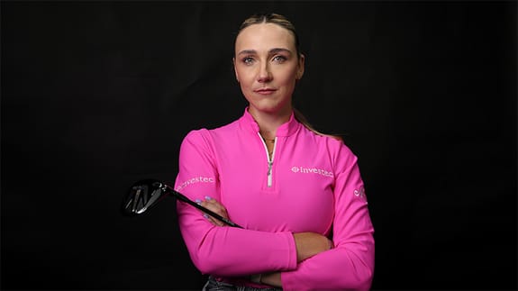 Ivanna Samu - pro golfer sponsored by Investec