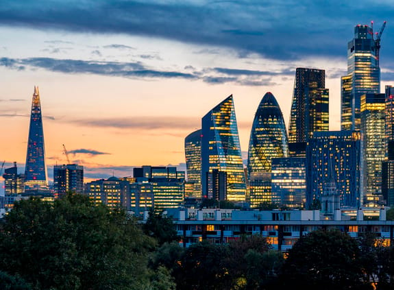 London City skyline