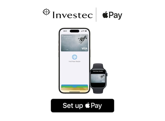 Investec and Apple Pay - Set up Apple Pay
