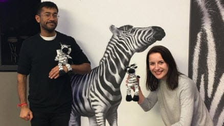 Sagar Gupta and Pavlina Draganova of Ally at Investec