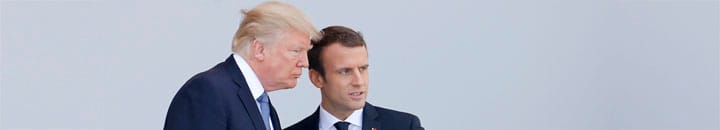 trump macron
