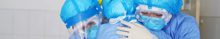 Covid-19: medical professionals on the front line