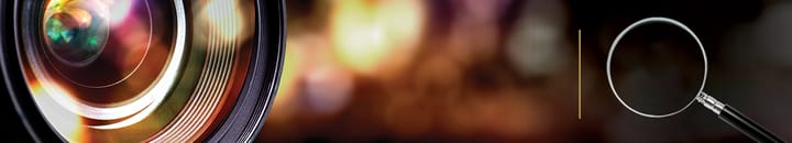 Camera lens with lens flare