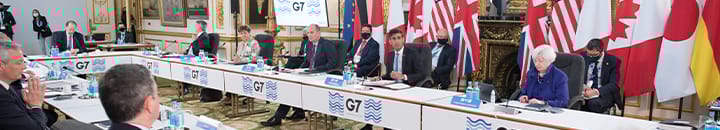 G7 Finance Ministers Meeting at Lancaster House, London
