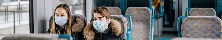 Chinese citizens gathered during the coronavirus outbreak in January