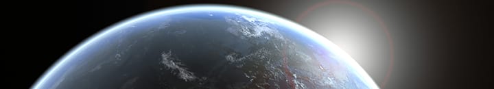 Planet earth from space