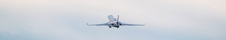 Private plan taking off