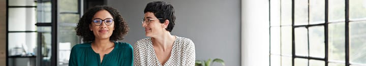 Two female entrepreneurs