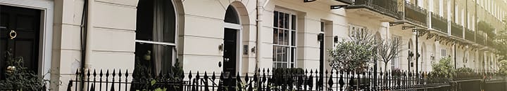 Terraced houses in London