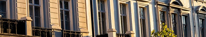 Row of buildings