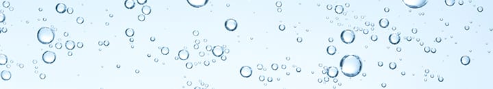 Bubbles floating upwards