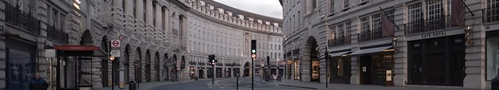 Regent Street, Central London