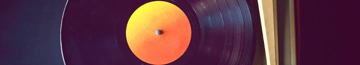 Vinyl record player