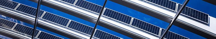 Solar pannels used by business