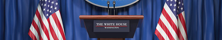The White House Podium